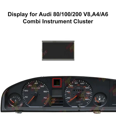 Pantalla para Audi 80/100/200 V8, A4/A6 Combi Instrumento Velocímetro Foto 1 de 4