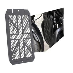 Black Radiator Grille Guard Cover Protector For Triumph Street Scrambler 2017-UP - Picture 1 of 12