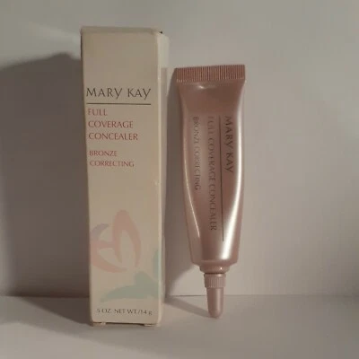 MARY KAY FULL COVERAGE CONCEALER #BRONZE #1533 #VINTAGE - Image 1 of 3