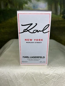 KARL LAGERFELD KARL NEW YORK MERCER STREET 60ML EDT (NEW WITH BOX & SEALED) - Picture 1 of 5