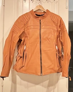 Harley-Davidson Women's Pursuit Triple Vent Leather Jacket 97025-23VW Sz 2XL - Picture 1 of 13
