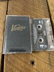 Pearl Jam Vitalogy Cassette Tape Eddie Vedder W/Insert RARE OOP Alternative 90's - Picture 1 of 3