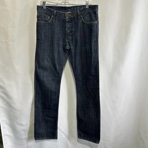 Burberry Brit Steadman Men's Blue Denim Jeans 32 Slim Fit Straight Leg Cotton - Picture 1 of 16