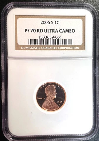 2006 S 1c Lincoln Memorial Red Proof Cent NGC PF 70 RD Ultra Cameo Cover