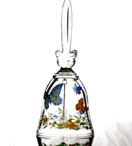 Mariposa campana de cristal de plomo vintage Avon - Imagen 1 de 9