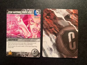 STAR SAPPHIRE POWER RING DC Comics Deck Building Game card HEROES UNITE 2013 - Picture 1 of 2