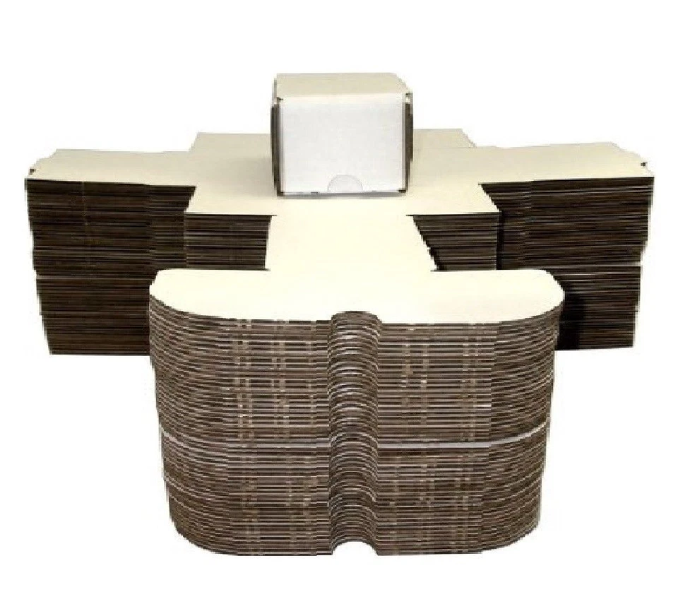 5 Storage Boxes 400 Count Ct Sports Cards Trading Max PRO Gaming Shipping 8x4x3 - Image 1 of 1