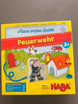 Feuerwehr HABA Kinderspiel Memospiel- Meine ersten Spiele 2+ - Bild 1 von 3