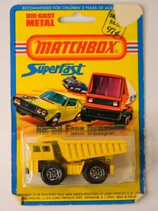 NIB Vintage 1976 Matchbox Superfast Die Cast Metal Faun Dumper No 58 - Picture 1 of 7
