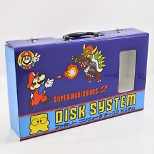 Nintendo Famicom DISK SYSTEM Carrying Case Super Mario Bros. 2 JAPAN Game 2637