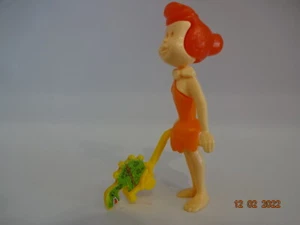 Figura Fred Feuerstein " Wilma con vestido naranja y cortacésped - Imagen 1 de 1