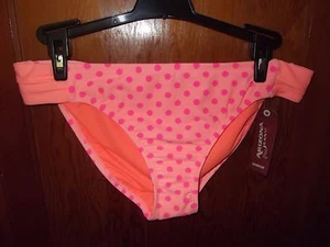 ARIZONA JEAN CO - TEEN - SWIM BOTTOM - ORANGE DOT - SIZE LARGE (AC-22-261x3) - Picture 1 of 3