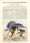 The Triumph of the Canadian ice hockey 1934 German report 8 pages 10 images
