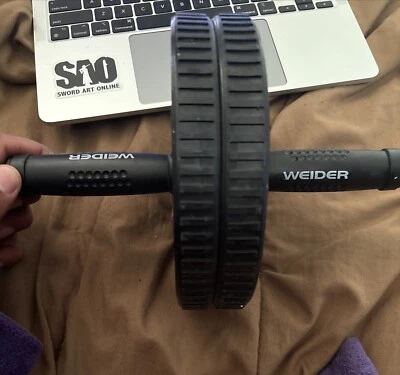 Rueda Weider Ultimate Toning Ab con asas contorneadas  Foto 1 de 3