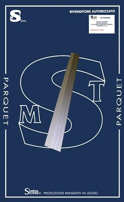 PROFILO PROLEVEL MEDIUM in alluminio anodizzato argento PROFILPAS Conf. 1 pezzo - Immagine 1 di 4