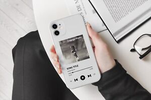 Niestandardowa tabliczka muzyczna Etui na telefon Album Cover do iPhone 14 13 12 11 Max Pro Xr