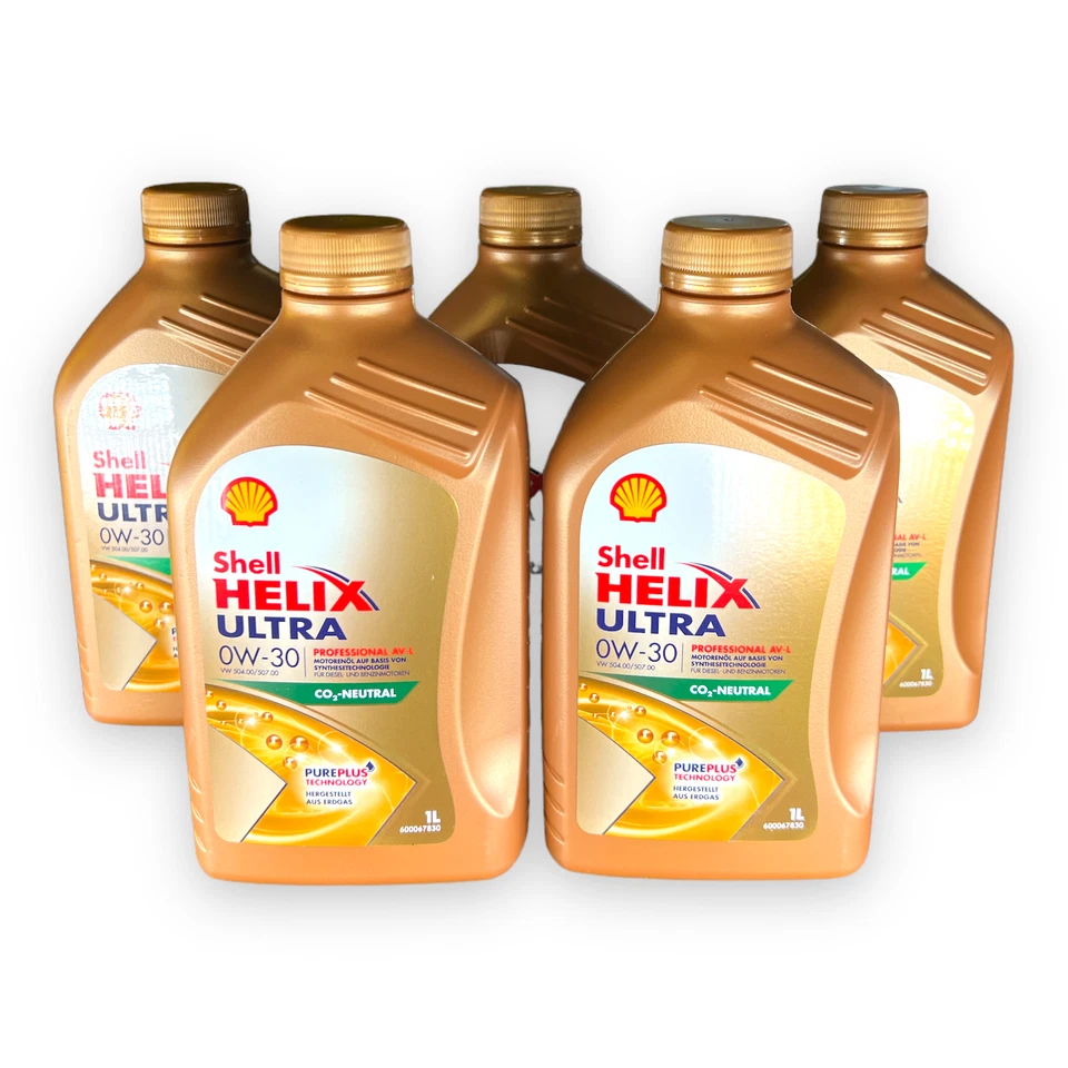 5x1 Liter Shell Helix Ultra Professional AV-L 0W-30 VW 504 00 / 507 00 LongLife3 - Bild 1 von 1