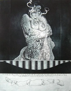 Klaus Böttger 1942 Dresden / Radierung, handsigniert / Leicht verleg / 1969 - Bild 1 von 8