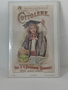 Cottolene The N.K Fairbank Company 11" x 7" 1993 Victorian Gallery New Old Stock - Picture 1 of 3