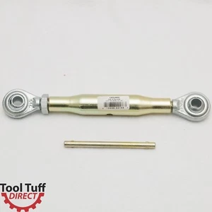Tractor Top Link, Cat 0, 5/8" Pin Hole, 11-16" Span, Zinc-Coated, Forged Steel - Picture 1 of 7