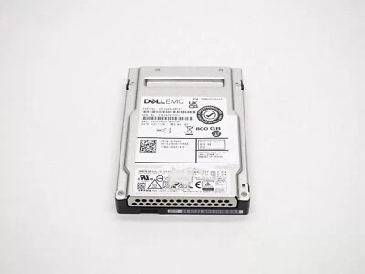 JTKH5 DELL 800GB SAS 2.5 12Gb/s SSD MIXED-USE KPM6XVUG800G ISE 3DWPD PM6 - Image 1 of 2