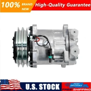 A/C Compressor SD7H15 for International, Kenworth, Mack, New Holland, Peterbilt - Picture 1 of 11