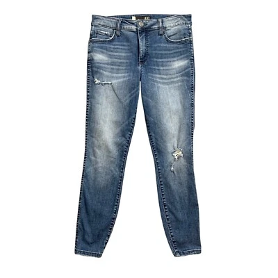 Kut From The Kloth Jeans Women 6 Connie FAB AB Ankle Skinny High Rise Distressed - Image 1 of 4