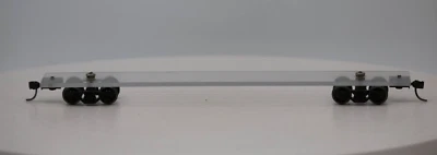 Tren cama plana transparente diseñado a medida escala HO Foto 1 de 4