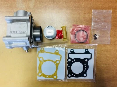 Gruppo termico cilindro pistone KGF Honda nes Chiocciola Dylan SH 125 2007-2012 - Immagine 1 di 3