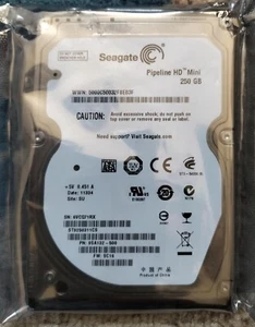 Seagate Pipeline Hard Drive Mini 250GB,Internal 6.35 cm (2.5") (ST9250311CS) - Picture 1 of 1