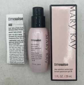 Mary Kay Timewise Day Solution crema solare SPF 35 ampio spettro 1 oz con scatola - Foto 1 di 17