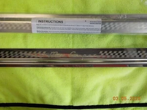Classic Mini Door Cill Tread Plate Trim - labelled Mini Cooper - Picture 1 of 3
