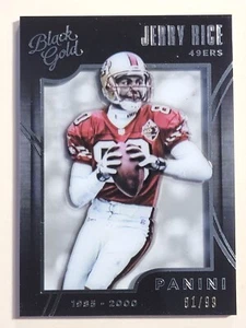 Jerry Rice 2015 Schwarzgold #60 61/99 SP San Francisco 49ers - Bild 1 von 2