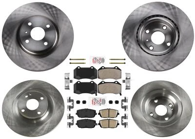 Front + Rear Disc Brake Rotors Brake Pads For Mazda MX5 Miata 16-23 w/ Brembo - Image 1 of 4