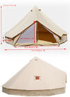 Canvas Bell Tent 5M Camping Glamping Family Yurt Tent Beach Teepee Stove Jack 8p