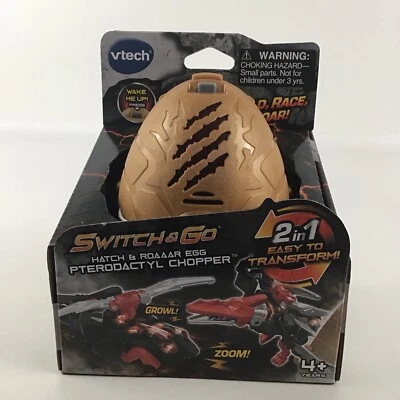 VTech Switch & Go Hatch & Roar Pterodactyl Chopper Lights Sounds Dinosaur Toy - Image 1 of 4