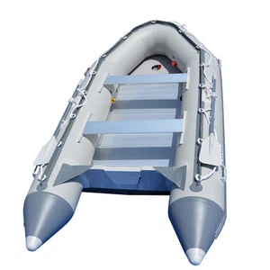 BRIS 12,5 ft bote inflable bote inflable bote de rescate y buceo balsa barco de pesca - Imagen 1 de 11
