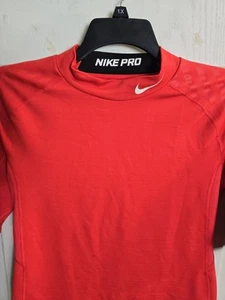 Nike Pro Compression Shirt Herren XL rot Dri-Fit Sportausrüstung Spandex - Bild 1 von 10