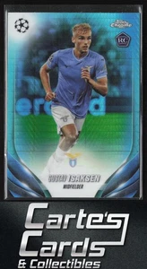 Gustav Isaksen 2023-24 Topps Cromo UEFA Club #200 Aqua Prism Refractor RC - Imagen 1 de 2