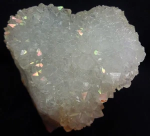 AWESOME MM QUARTZ FORMATION W/ RAINBOW EFFECT ANANDALITE FOSSIL MINERALS - Picture 1 of 3