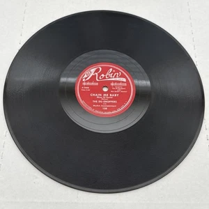 The Du-Droppers – Can't Do Sixty No More / Chain Me Baby 78 RPM Red Robin 108 - Picture 1 of 5