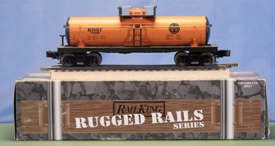O Rail King Rugged Rails 33-7304 BNSF Tank Car - Boxed - Image 1 of 4