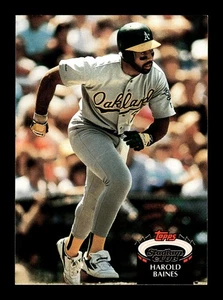 HAROLD BAINES ⚾ 1992 Topps Stadium Club #536 Oakland Athletics - Picture 1 of 2