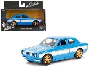 Jada 1:3 2 Fast & Furious Brian's Ford Scorta RS2000 MK1 Modellino Modello - - Foto 1 di 5