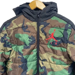 Nike Air Jordan Kinder gefütterte Jacke Kapuze Winter warm isoliert Größe XL 18-15 JAHRE - Bild 1 von 12