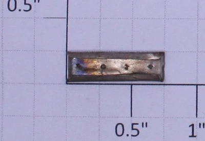 Atlas 6091 O Gauge Large Nickel Rail Joiners (2) - Image 1 of 2