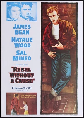 Pôster do filme Rebel Without a Cause James Dean - Portal Publications M 073 - Imagem 1 de 2