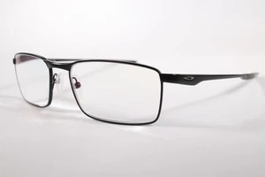 Oakley Brille FULLER Herren Satin Schwarz Vollrand Metall Brille Brillengestell - Bild 1 von 4