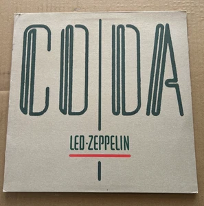 Led Zeppelin - Coda Vinyl LP - 1982 First Press - Swan Song 90051-1 - Picture 1 of 12
