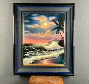 John Al Hogue "Lunar Seas I" Serigraph Signed Framed Artist Proof AP33/150 - Picture 1 of 14